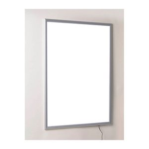 update displays LED-Leuchtrahmen Economy silber DIN A2 45,0 x 1,8 x 62,4 cm, 1 St.