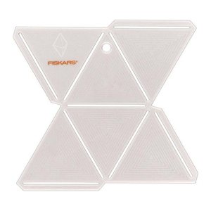 FISKARS® Stanzschablone 3D Diamant Vorlage weiß