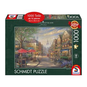 Schmidt Café in München Puzzle, 1000 Teile