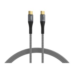 EFB USB-C Kabel 100W PD 3.0 5A E-Marker Chip 0,5m grau