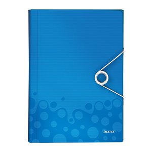 LEITZ Fächermappe WOW 4589 6 Fächer blau, 1 St.