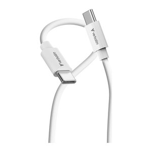Verbatim USB-C auf USB-C Kabel Sync & Charge 100W 3m Weiá