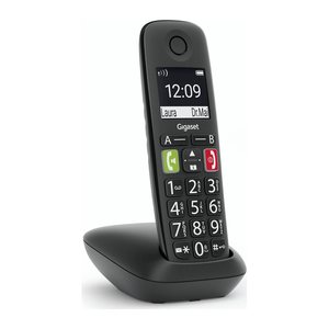 Gigaset E290 Schnurloses Telefon schwarz