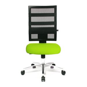 Topstar Bürostuhl X-Pander, 9590T350 Stoff grün, Gestell alu