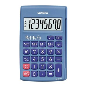 CASIO Petite FX Taschenrechner blau