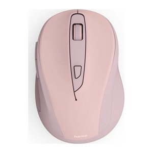 hama WM-400 Maus ergonomisch kabellos pink