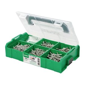 SPAX® Holzbauschrauben-Sortiment L-BOXX Mini WIROX 5000009162019