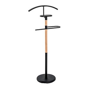 HAKU Möbel Herrendiener 21552 schwarz Metall 47,0 x 112,0 cm, 1 St.
