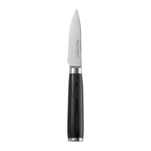 Echtwerk Küchenmesser  Damast silber, schwarz, Klinge: 8,5 cm, 1 St.