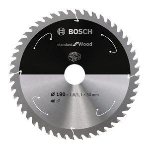 BOSCH PRO Wood Kreissägeblatt 190,0 mm, 48 Zähne, 1 St.