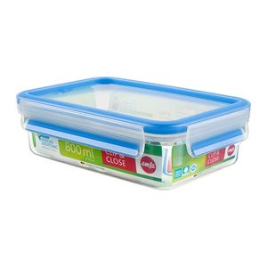 emsa Frischhaltedose CLIP & CLOSE 5,9 cm hoch transparent 0,8 l, 1 St.