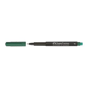 FABER-CASTELL MULTIMARK 1513 Folienstifte grün 0,6 mm permanent, 10 St.