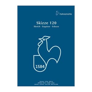 HAHNEMÜHLE Skizzenblock DIN A3, 1 Block