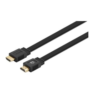 MANHATTAN flaches HDMI-Kabel mit Ethernet-Kanal 4K@60HZ 5m