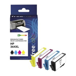 Freecolor Patrone HP 364XL Multipack BK/C/M/Y remanufactured