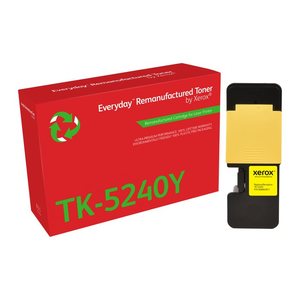 Xerox Toner Everyday Kyo TK-5240Y Yellow Remanufactured