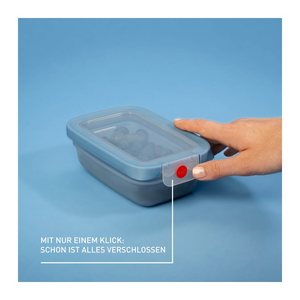 emsa Frischhaltedose ONECLICK 6,1 cm hoch blau 0,5 l, 1 St.