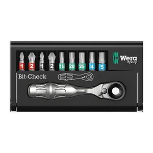 Wera Bit-Check 10 Zyklop Mini BiTorsion 1