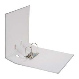 FALKEN Color Ordner grau Kunststoff 8,0 cm DIN A4, 1 St.