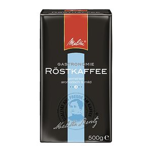 Melitta Gastro Mild Kaffee, gemahlen, Arabica- und Robustabohnen mild, 500 g
