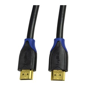 Logilink HDMI-Kabel Ethernet High Speed, 4K2K/60Hz,2.00m sw. bulk