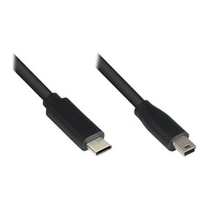 Good Connections USB2.0 Kabel C-Mini B5pol. schw. 3m