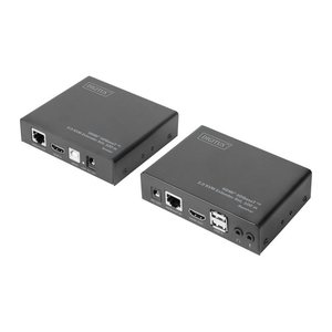 DIGITUS HDMI HDBaseT 2.0 KVM Extender Set, 100 m