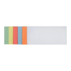 FRANKEN Moderationskarten farbsortiert 9,5 x 20,5 cm, 250 Blatt