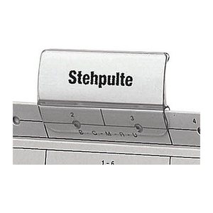 Vollsichtreiter transparent, 50 St.