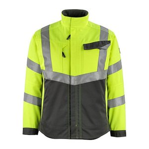 MASCOT® unisex Warnjacke Oxford warngelb, anthrazit Größe 4XL
