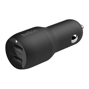 belkin BOOST CHARGE Kfz-Ladeadapter schwarz, 24 Watt