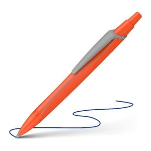 Schneider Kugelschreiber Reco neonorange, Schreibfarbe: blau, 1 St.