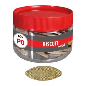 TOX BISCUIT WOOD P0 015260201 Flachdübel, 60 St.