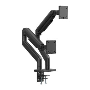 DIGITUS TIS 45" 2TFT 2Gelenke Feder schwarz Max.2x20KG