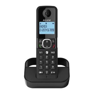 ALCATEL F860 EU, DECT-Telefon, Kabelloses Mobilteil-Schwarz