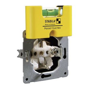 STABILA Wasserwaage Pocket Electric 17775, Kunststoff 7 cm