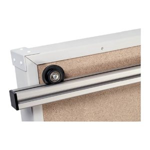 EICHNER Wandschienen silber für EICHNER Plantafel Flexo-Board