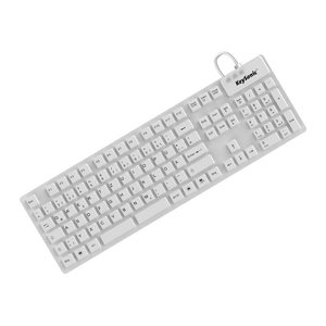 KeySonic Industrietastatur USB KSK-8030 IN DE Weiá