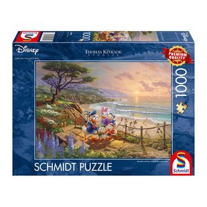 Schmidt Disney Donald & Daisy Donald and Daisy A Duck Day Afternoon Puzzle, 1000 Teile