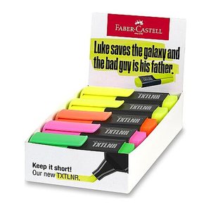 FABER-CASTELL TXTLNR Mini SF mixed Textmarker farbsortiert, 10 St.