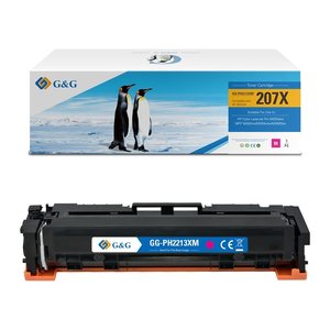 G&G XL-Toner kompatibel mit HP 207X/ W2213X (Mit Chip)