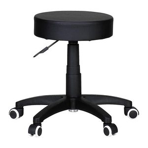 AMSTYLE Sitz- & Stehhocker SPM1.036 schwarz Kunstleder, 1 St.
