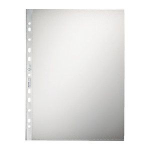 LEITZ Prospekthüllen 4790 DIN A4 transparent genarbt 0,085 mm, 100 St.