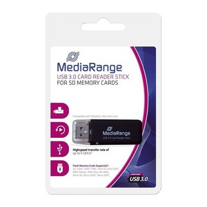 MediaRange MRCS507 Multi-SD, MultiMediaCard-Kartenleser schwarz
