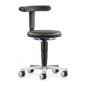 bimos Sitz- & Stehhocker Medical blau, schwarz Kunstleder, 1 St.