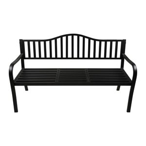 Garden Pleasure Gartenbank SEGULA 950505 schwarz Metall 150,0 cm