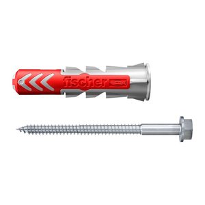 fischer DuoPower 10x50 S 2K 535461 Dübel mit Schrauben Ø 10 mm x 50 mm, 25 St.