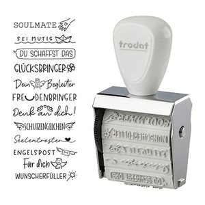 trodat Creative Mini Motivstempel Engelspost 30 x 5 mm, 1 St.