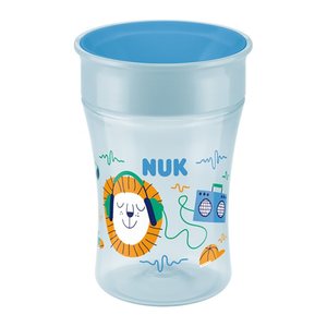 NUK Trinklernbecher Magic Cup 360°-Trinkrand 230ml blau