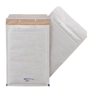 aroFOL® DOUBLE Luftpolstertaschen 4/D grau für DIN B5, 50 St.